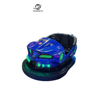 Indoor Adult Bumper Car Red Blue Gold Silver Kiddie Rides Electric Bumper Car