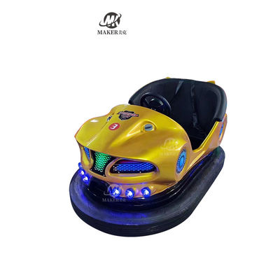 Indoor Adult Bumper Car Red Blue Gold Silver Kiddie Rides Electric Bumper Car