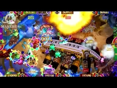 उच्च गुणवत्ता वाले Vgames फिशरमैन क्लब 2 कॉइन पुशर शूटिंग फिश गेम मशीन